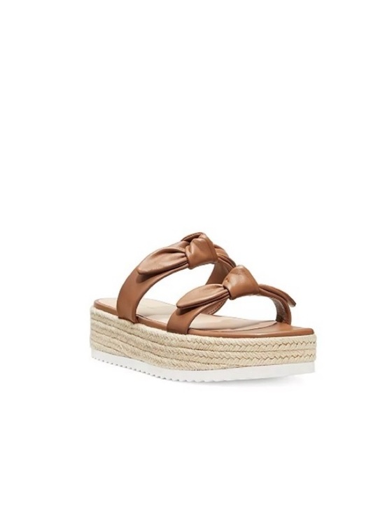 Stuart Weitzman Shoes - New in Box - Stuart Wietzman Bandeau Leather Flatform Sandals Size 6